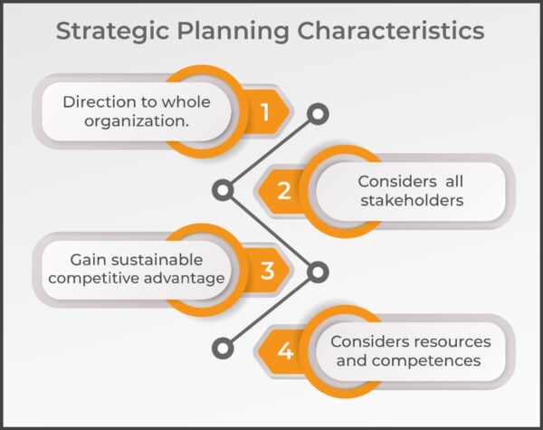 Strategic planning characteristics