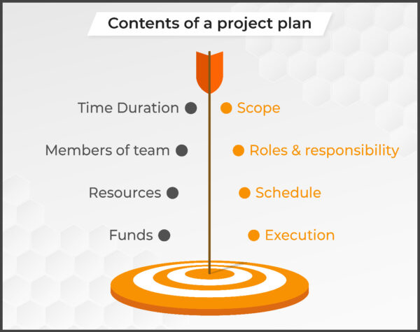 Contents of a Project plan